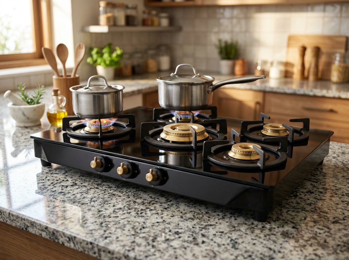 Elica gas stove burner tuning and leak inspection in Chandigarh